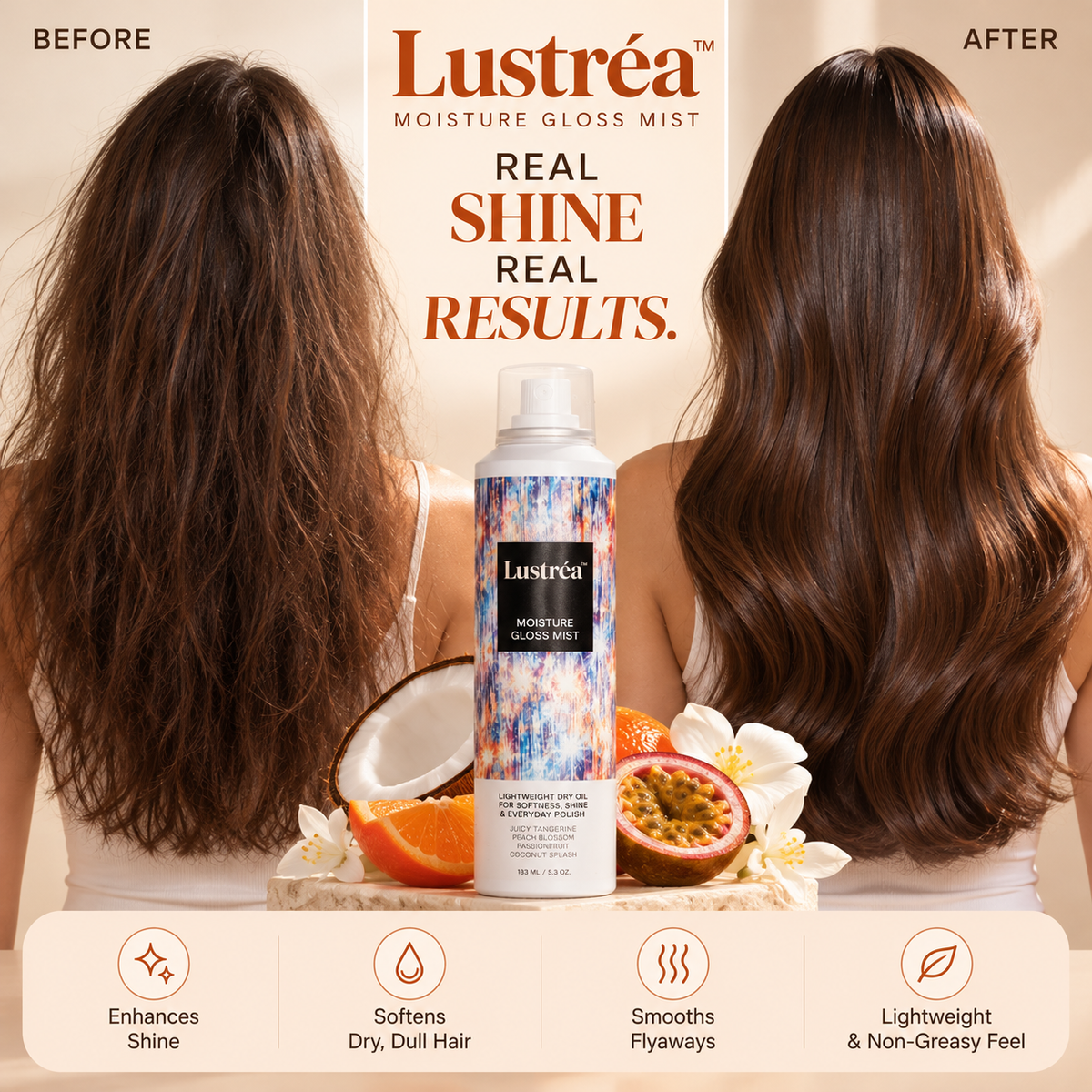 Lustréa™ – Moisture Gloss Mist
