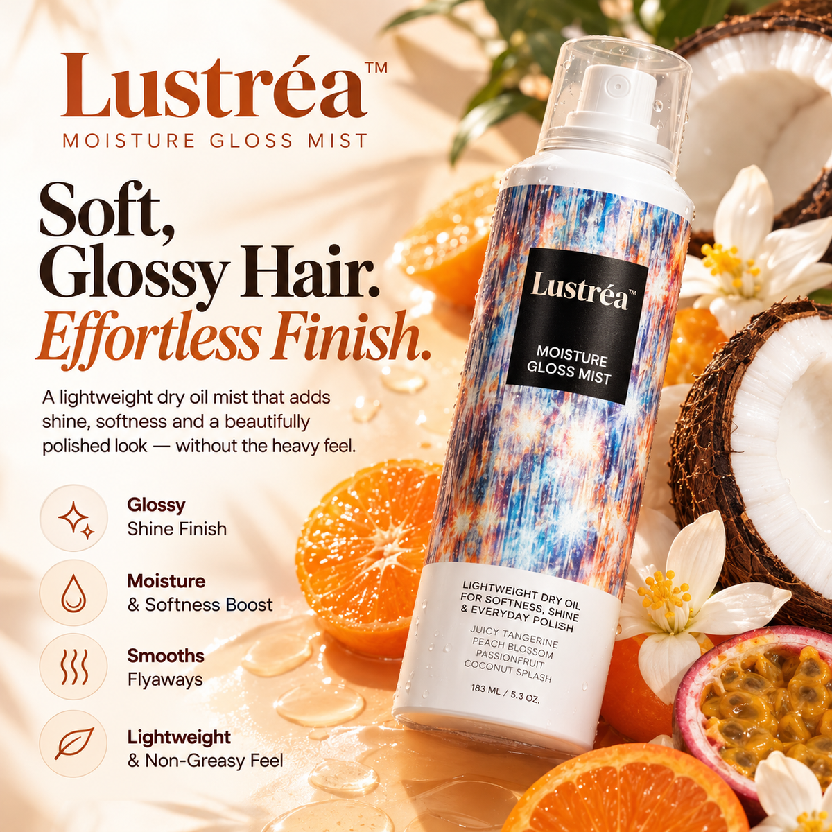 Lustréa™ – Moisture Gloss Mist
