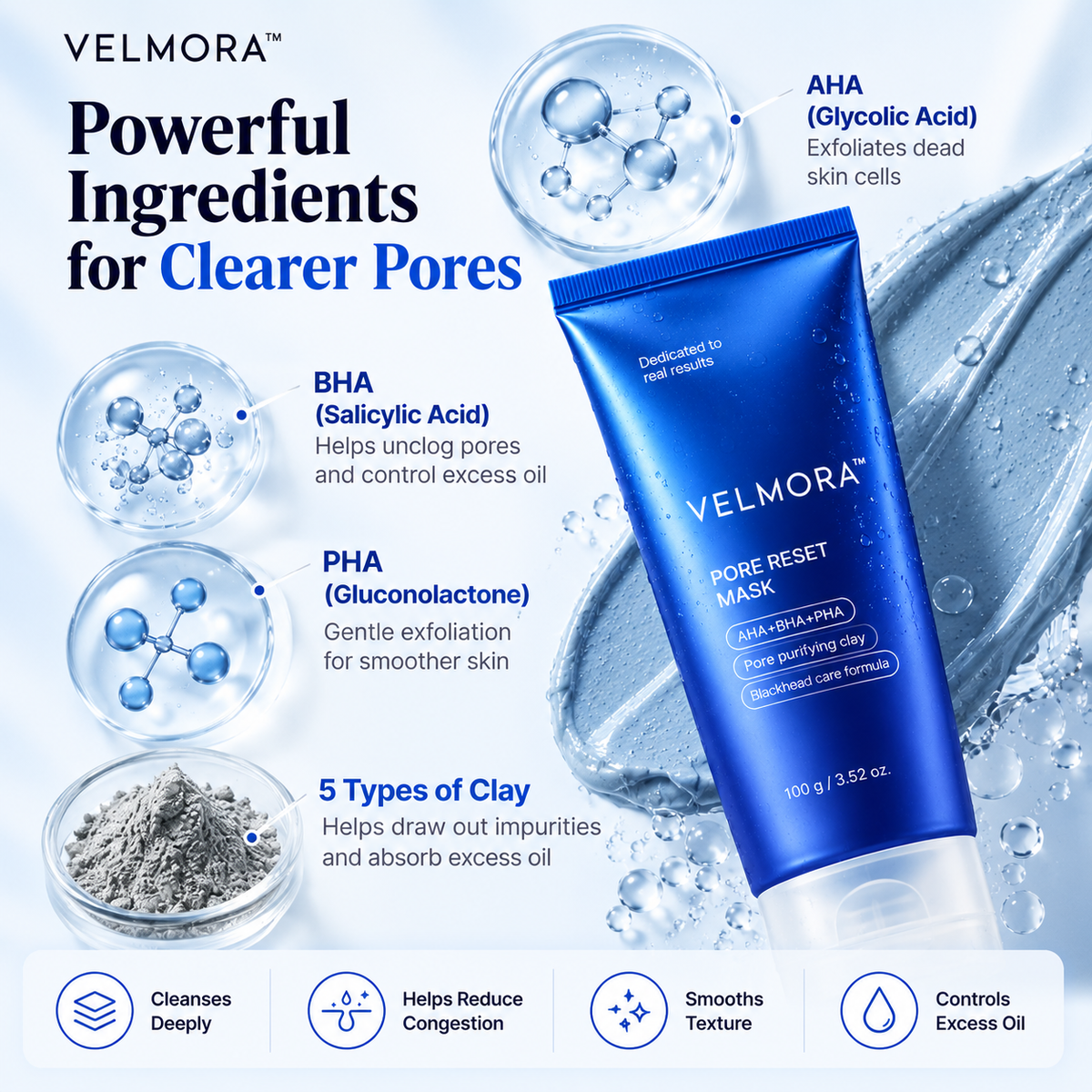 Velmora™ – Pore Reset Mask