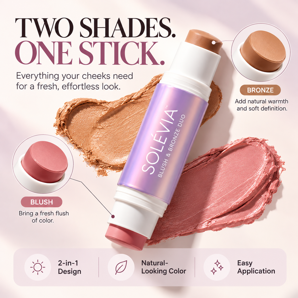 Solévia™ – Blush & Bronze (FREE Brush)