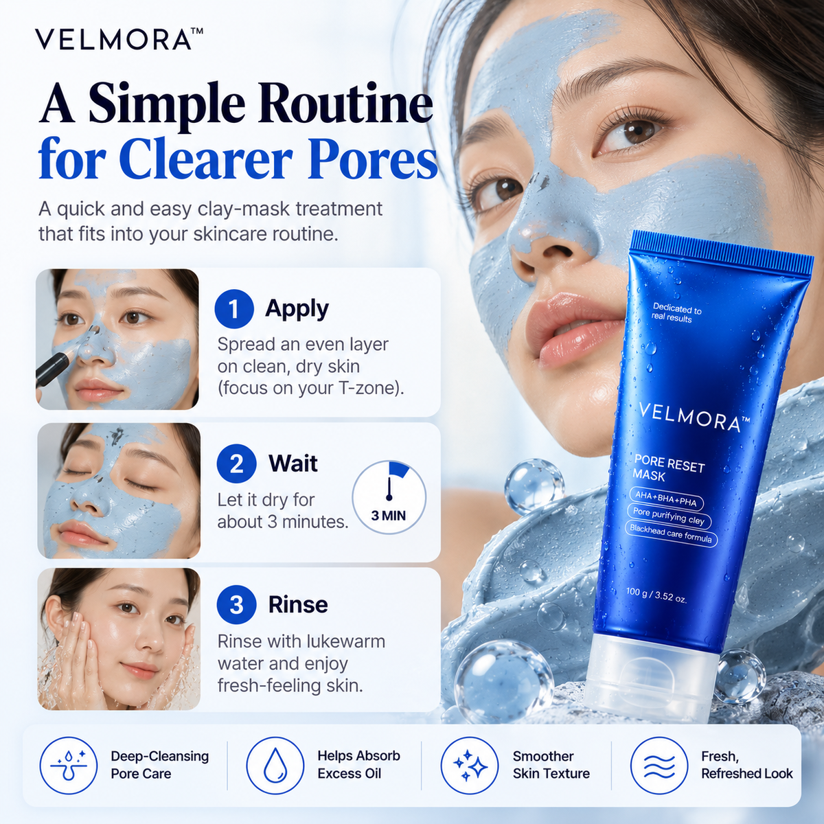 Velmora™ – Pore Reset Mask